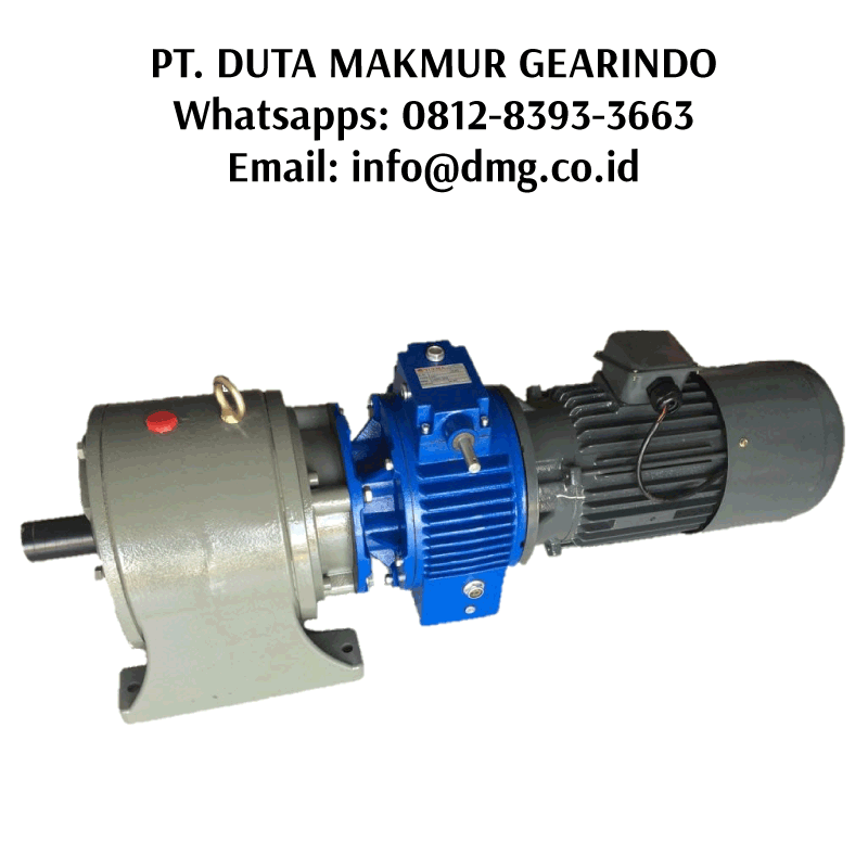 HELICAL GEAR SKT + VARIATOR + BRAKE MOTOR